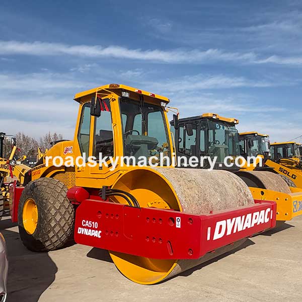 Used Dynapac CA510 Single Drum Road Roller