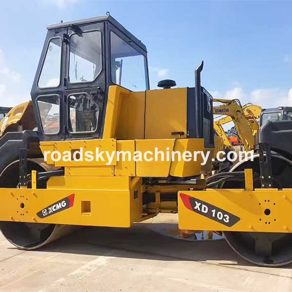 Used XCMG XD103 Double Drum Road Roller