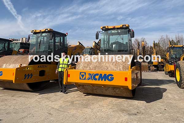 Used XCMG XS223J Single Drum Road Roller Inventory