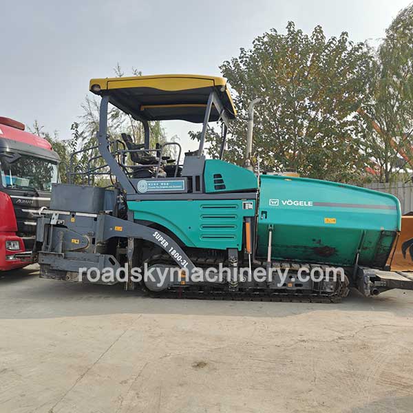 Used Vögele SUPER 1800-3L Crawler Asphalt Paver