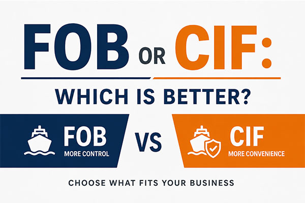 FOB or CIF: Which Is Better